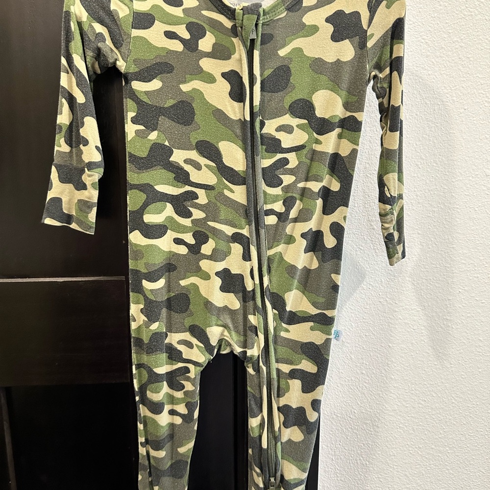 Posh Peanut Camo Kids One Piece
